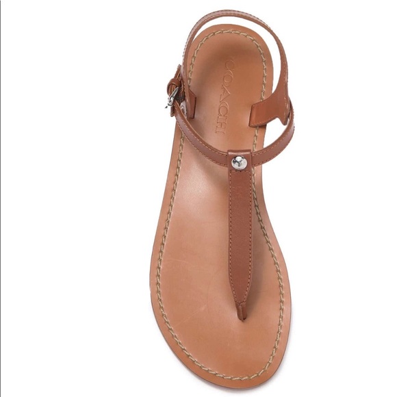Coach Shoes - ❌SOLD❌ Coach Leather Sandal